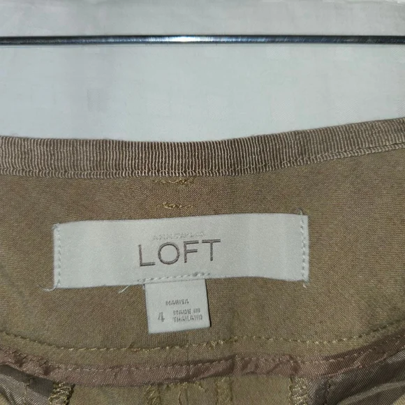 LOFT Brown Pants Size 4 - Picture 6 of 10